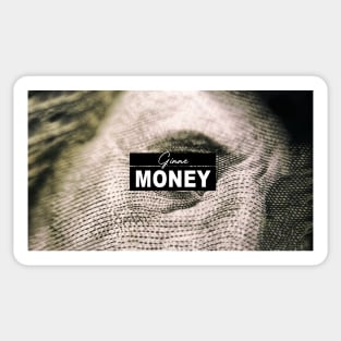 Gimme Money Sticker